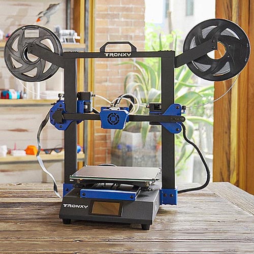 Модульный 3D-принтер для двухцветной печати и лазерной гравировки. Tronxy XY-3 SE